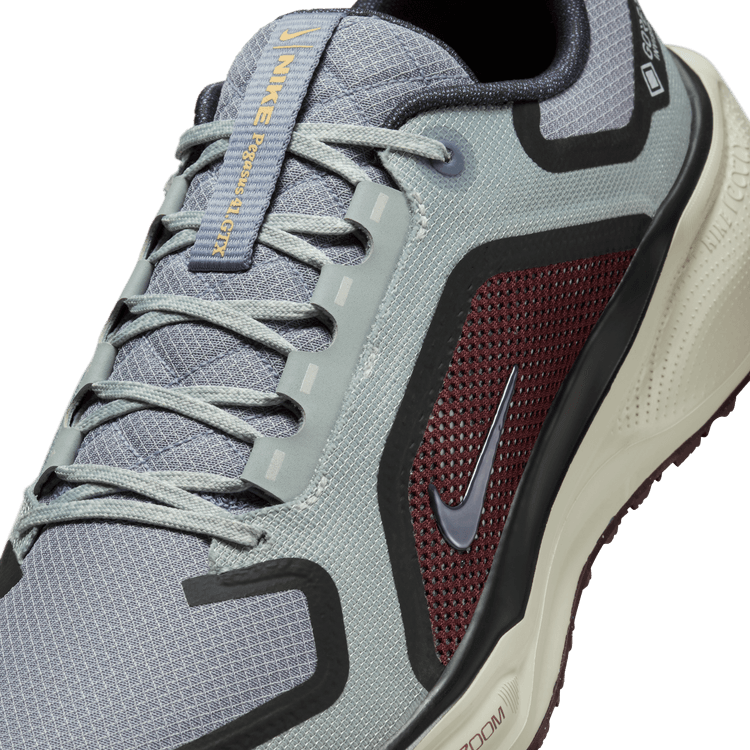 נעלי ריצה מקצועיות Pegasus 41 GORE-TEX גברים - אפור / בורדו