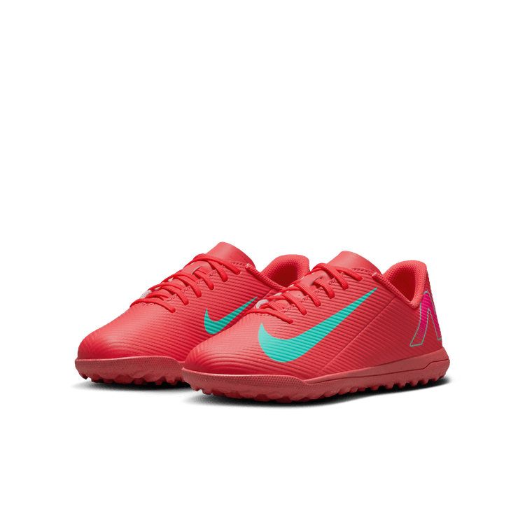 נעלי קט רגל Jr. Mercurial Vapor 16 Club ילדים - אדום / תכלת