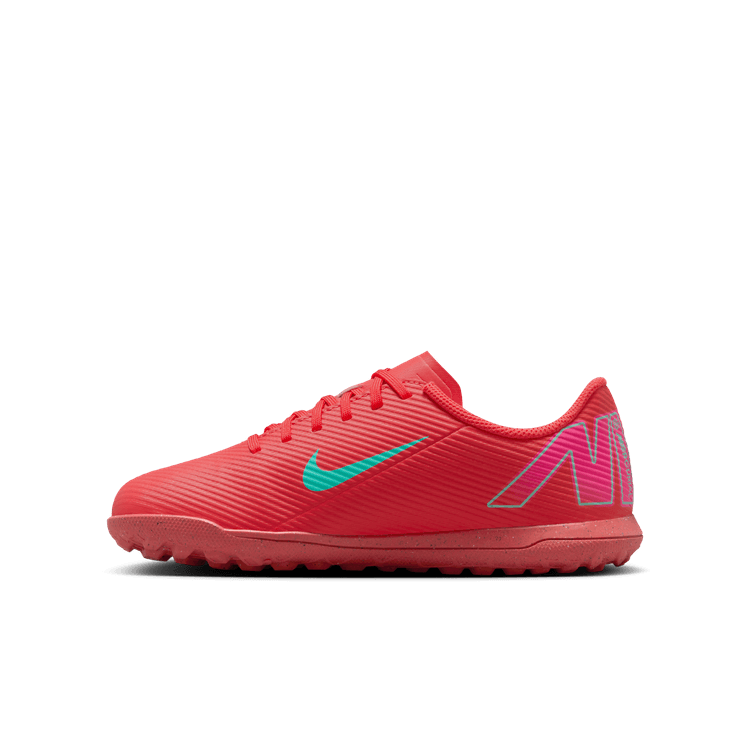 נעלי קט רגל Jr. Mercurial Vapor 16 Club ילדים - אדום / תכלת
