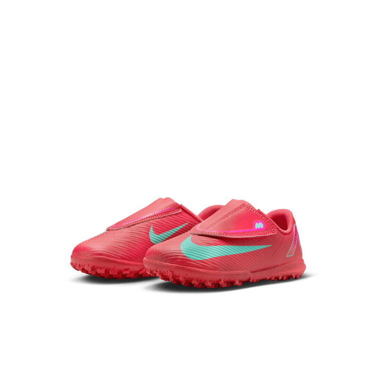 נעלי קט רגל Jr. Mercurial Vapor 16 Club ילדים - אדום / תכלת
