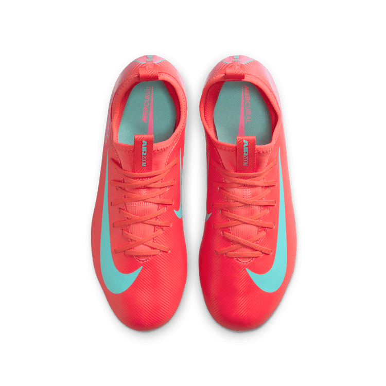 נעלי כדורגל Jr. Mercurial Vapor 16 Academy ילדים - אדום / תכלת