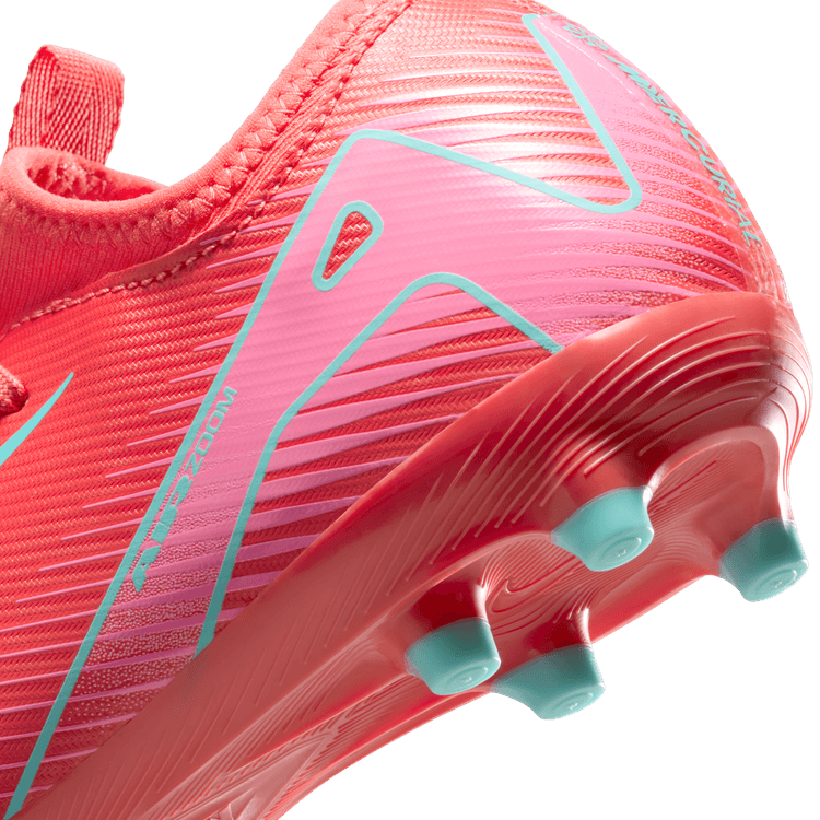 נעלי כדורגל Jr. Mercurial Vapor 16 Academy ילדים - אדום / תכלת
