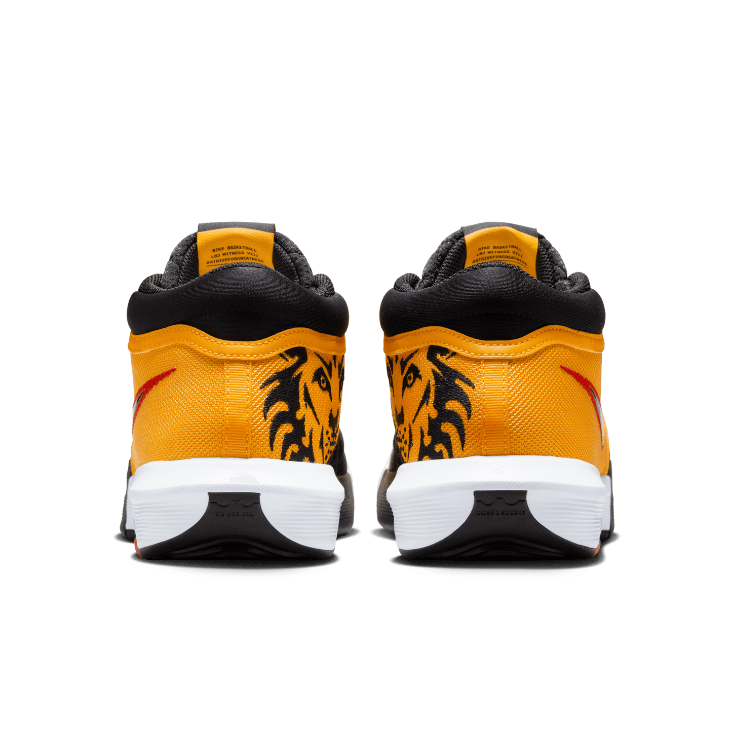 נעלי כדורסל LeBron Witness VIII גברים - כתום