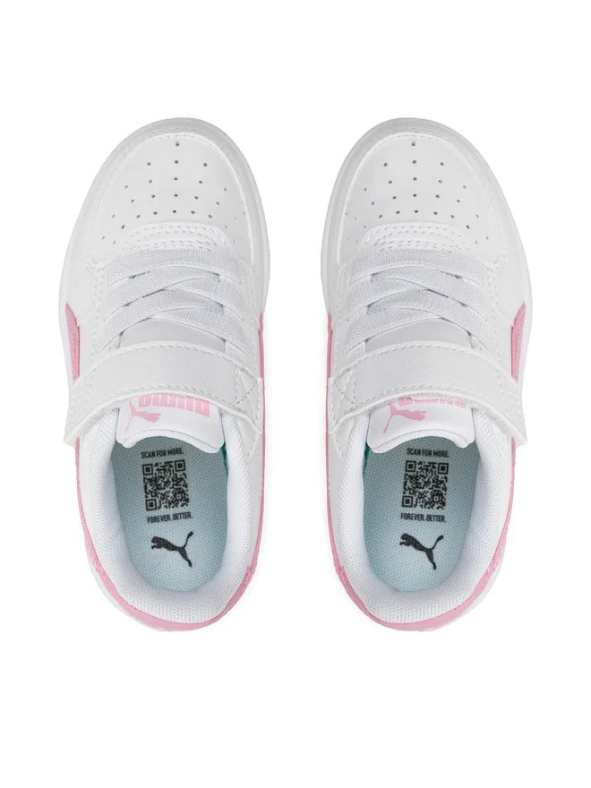 נעלי סניקרס PUMA CAVEN 2.0 ילדות - לבן / ורוד