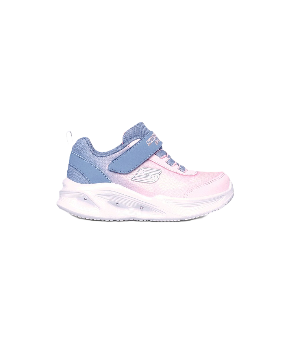 נעלי ספורט SKECHERS SOLA GLOW תינוקות בנות - ורוד / סגול