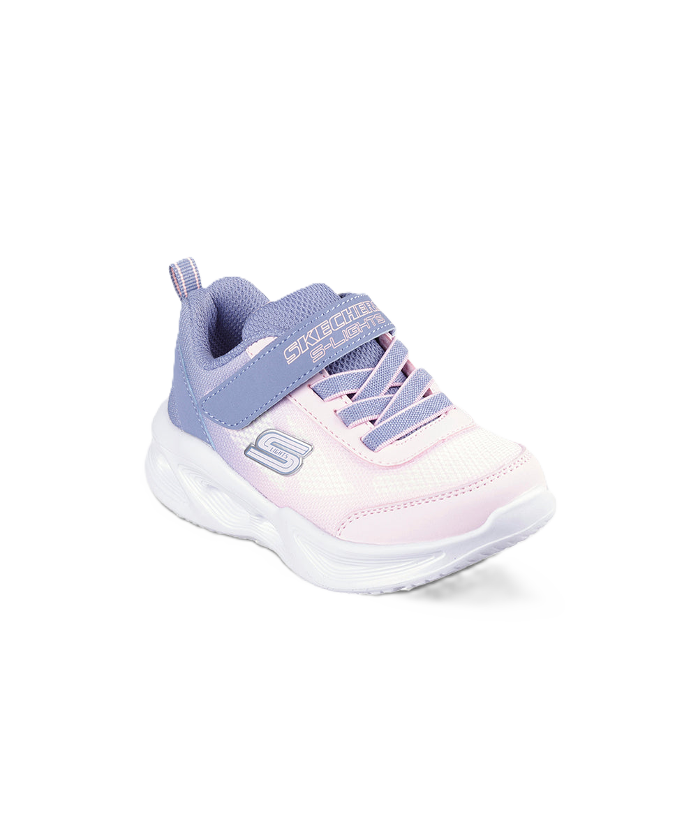 נעלי ספורט SKECHERS SOLA GLOW תינוקות בנות - ורוד / סגול