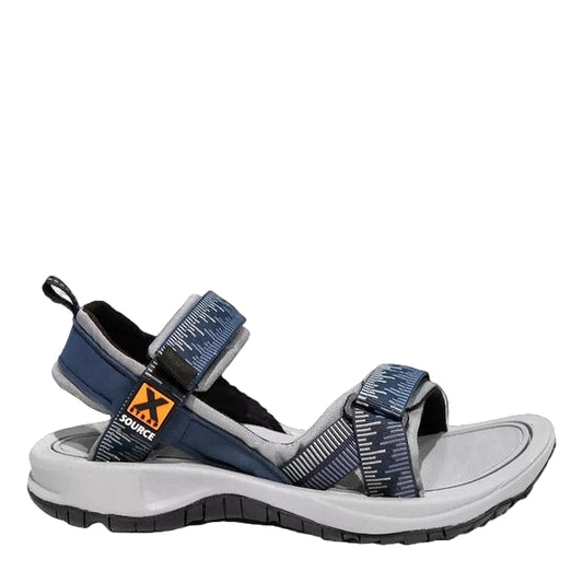 סנדלי שורש GOBI גברים - אפור / כחול