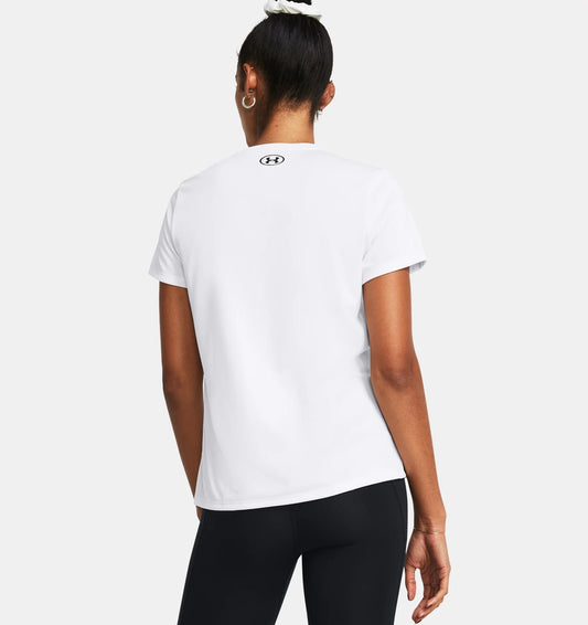 חולצת אימון קצרה נשים - לבן