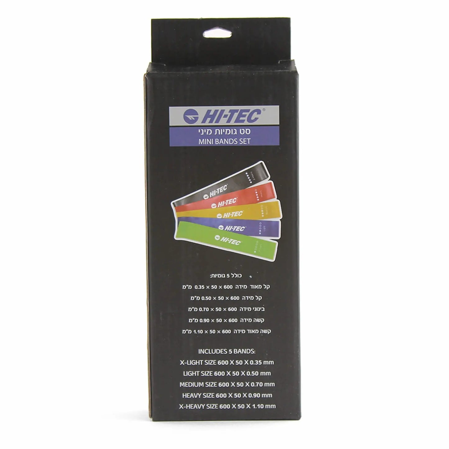 סט גומיות התנגדות HI-TEC