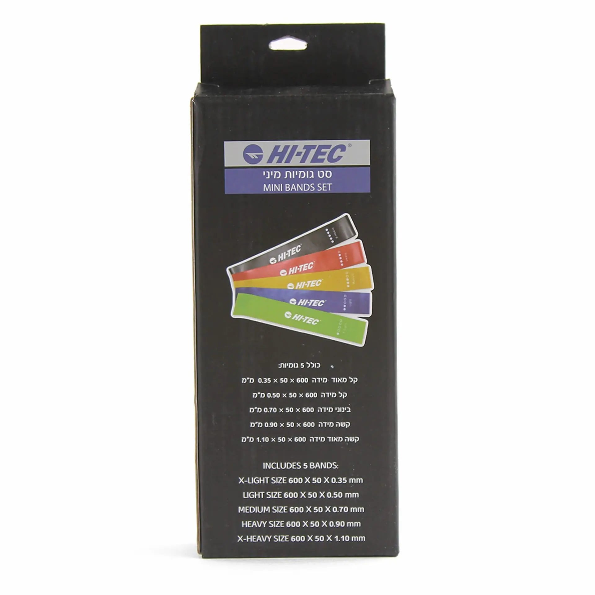 סט גומיות התנגדות HI-TEC