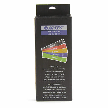 סט גומיות התנגדות HI-TEC