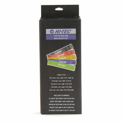 סט גומיות התנגדות HI-TEC