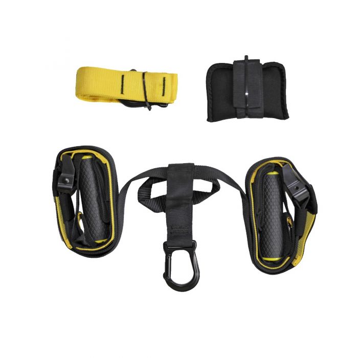 רצועות אימון פונקציונאלי - שחור / צהוב HI-TEC SUSPENSION TRAINING STRAP