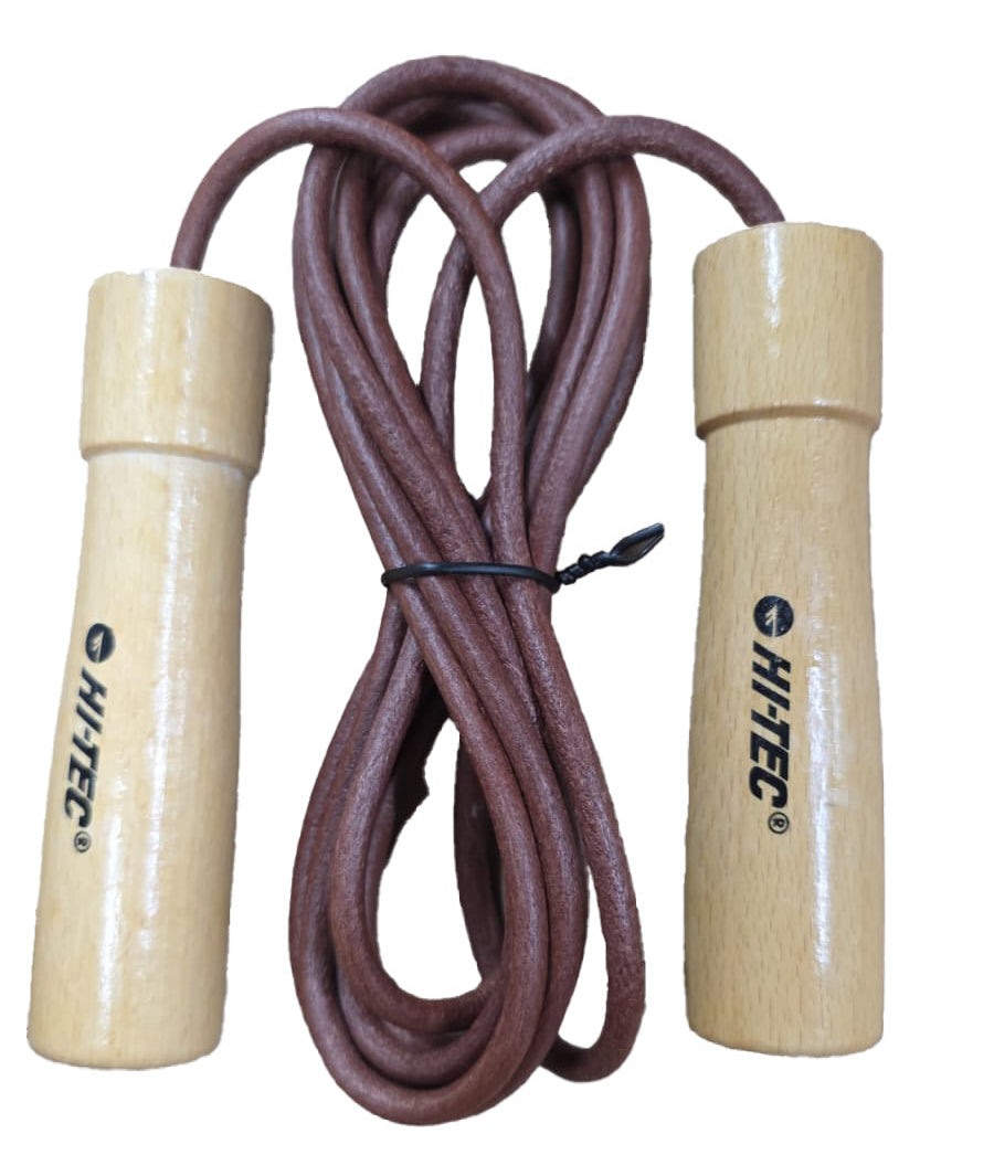 דלגית עור ידית עץ HT