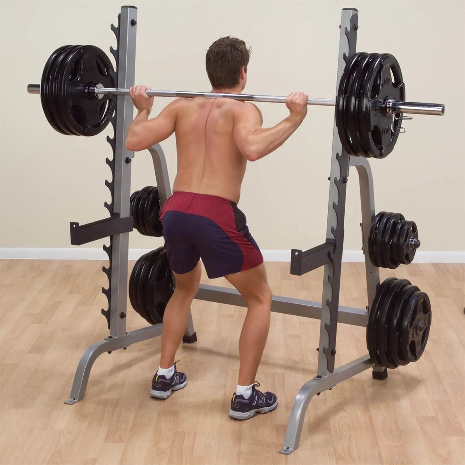 סטנד כלוב משקולות פתוח לעבודה חופשית MULTIPRESS RACK GPR370
