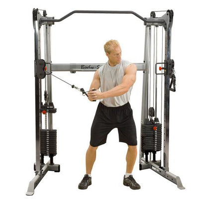קרוס אובר - כסוף / שחור BODY SOLID GDCC200