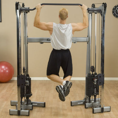 קרוס אובר - כסוף / שחור BODY SOLID GDCC200