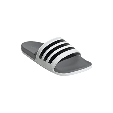 כפכפי ADILETTE COMFORT גברים - לבן / שחור / אפור