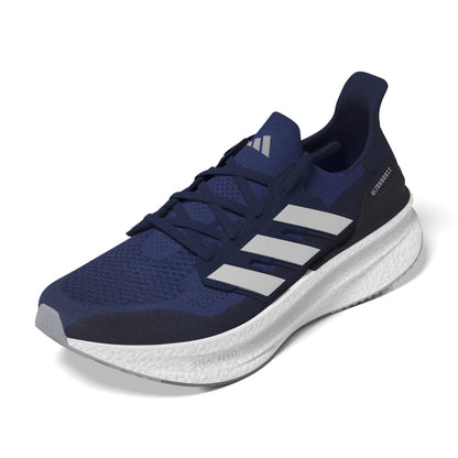 נעלי ריצה מקצועי ULTRABOOST 5 גברים - כחול כהה / לבן