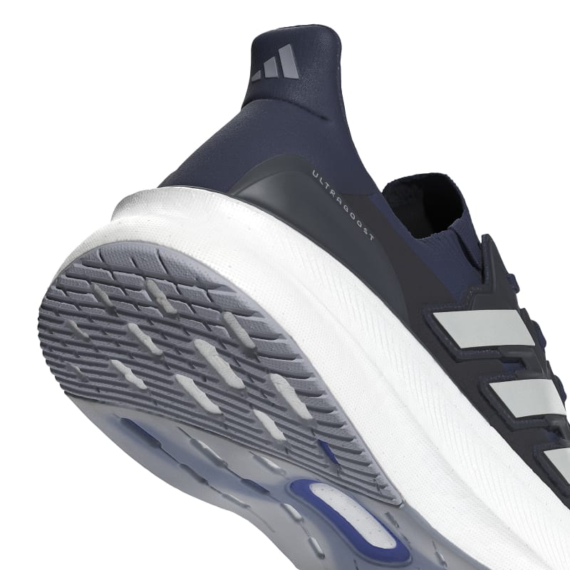 נעלי ריצה מקצועי ULTRABOOST 5 גברים - כחול כהה / לבן