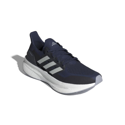 נעלי ריצה מקצועי ULTRABOOST 5 גברים - כחול כהה / לבן