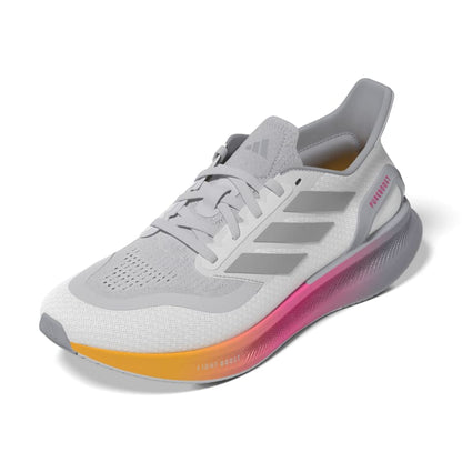 נעלי ריצה מקצועיות PUREBOOST 5 נשים - אפור / ורוד / צהוב
