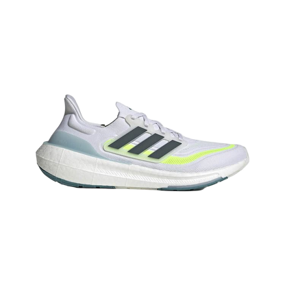 נעלי ריצה מקצועיות ULTRABOOST LIGHT גברים - לבן / צהוב