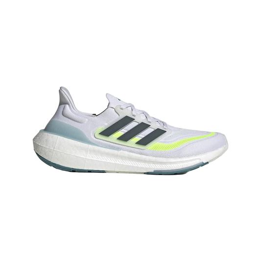 נעלי ריצה מקצועיות ULTRABOOST LIGHT גברים - לבן / צהוב