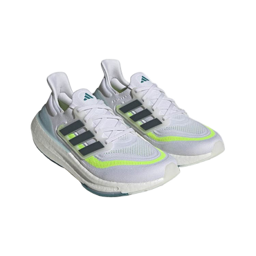 נעלי ריצה מקצועיות ULTRABOOST LIGHT גברים - לבן / צהוב