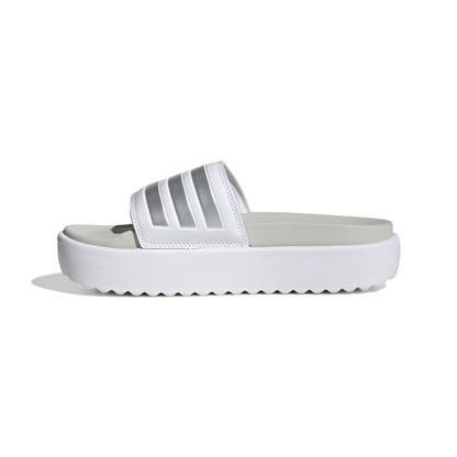 כפכפי  ADILETTE PLATFORM נשים - לבן