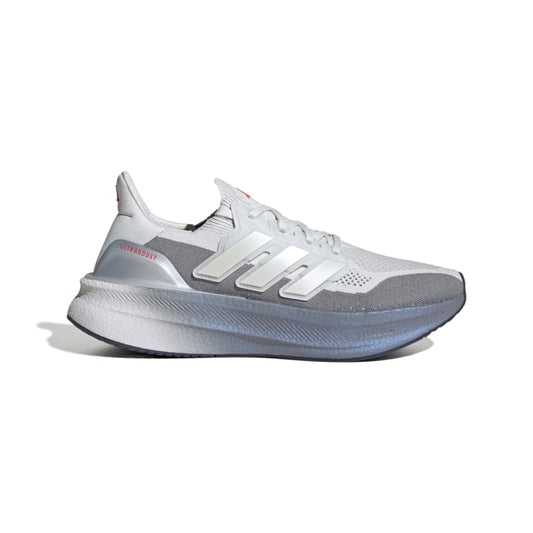 נעלי ריצה מקצועיות ULTRABOOST 5 גברים - אפור / לבן