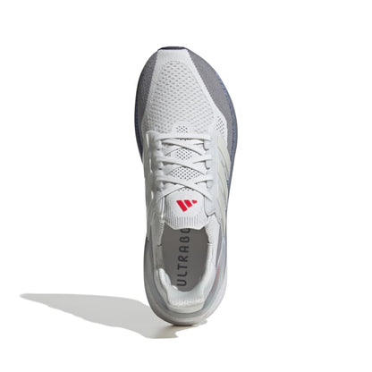 נעלי ריצה מקצועיות ULTRABOOST 5 גברים - אפור / לבן