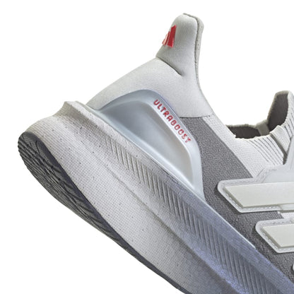 נעלי ריצה מקצועיות ULTRABOOST 5 גברים - אפור / לבן
