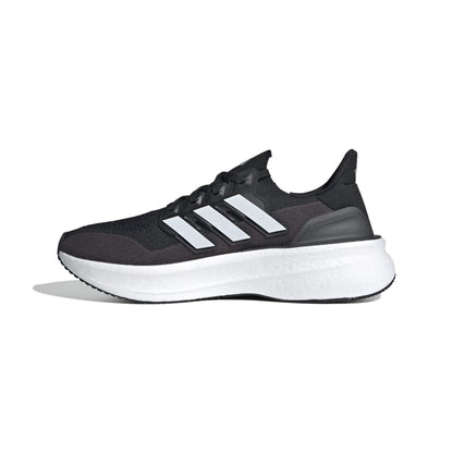 נעלי ריצה מקצועיות ULTRABOOST 5 גברים - שחור / לבן