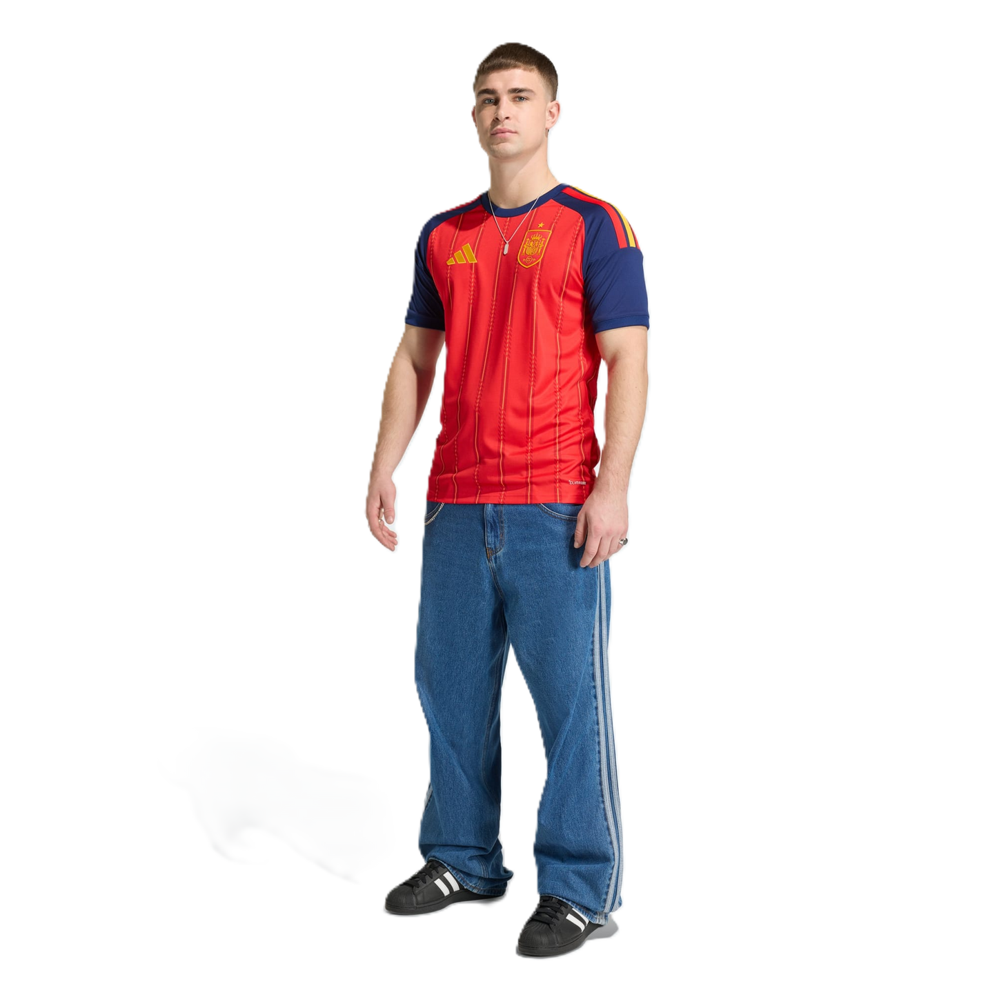 חולצת כדורגל ספרד קצרה - גברים