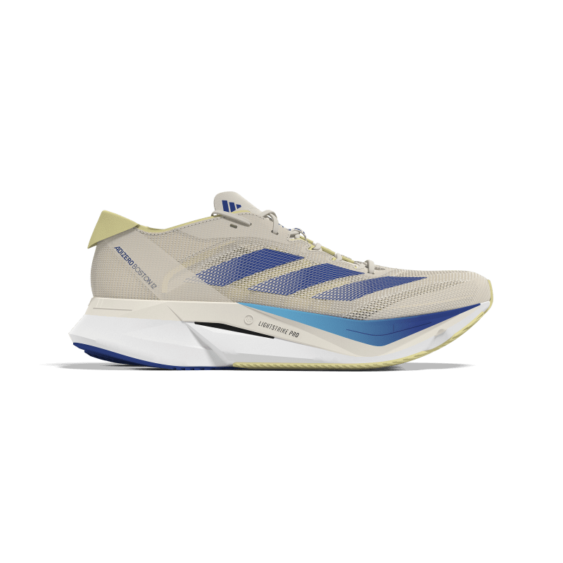 נעלי ריצה מקצועיות ADIZERO BOSTON 12  גברים - אפור / כחול