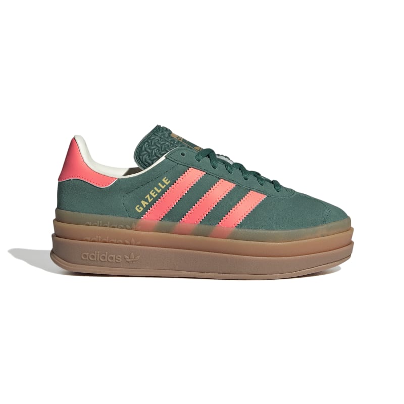 נעלי סניקרס GAZELLE BOLD  ילדות - ירוק / כתום