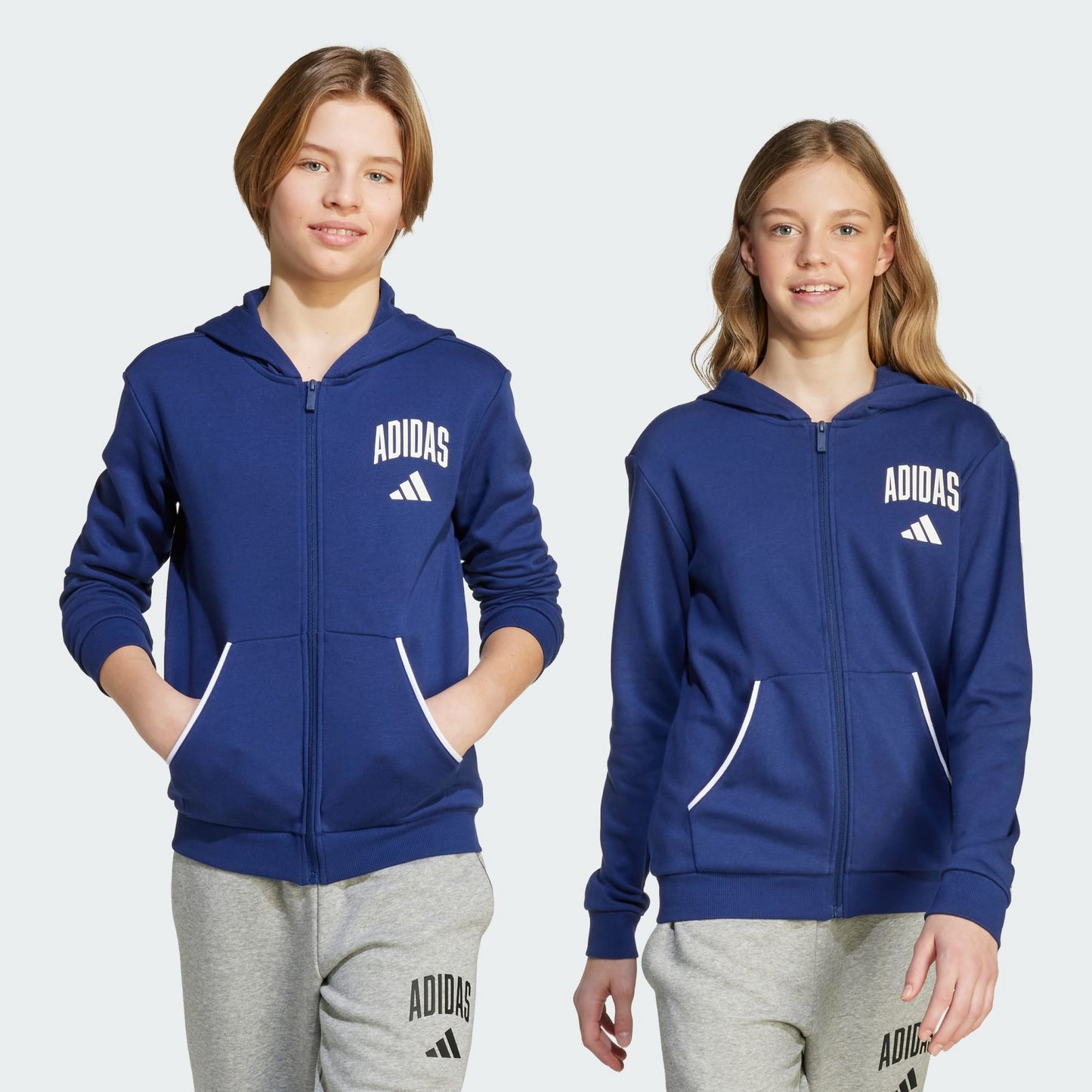 קפוצ'ון עם רוכסן מלא ל- ילדים