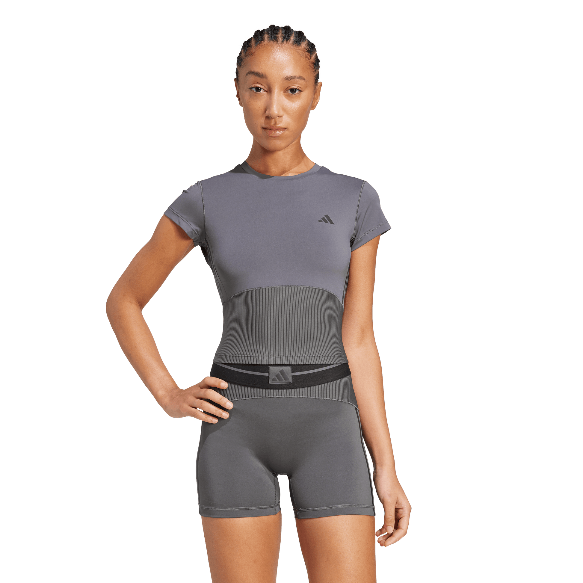 חולצת ספורט קצרה - נשים