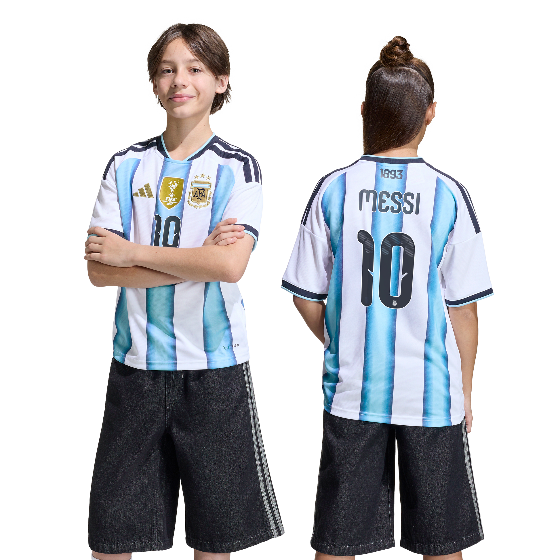 חולצת כדורגל קצרה - ילדים