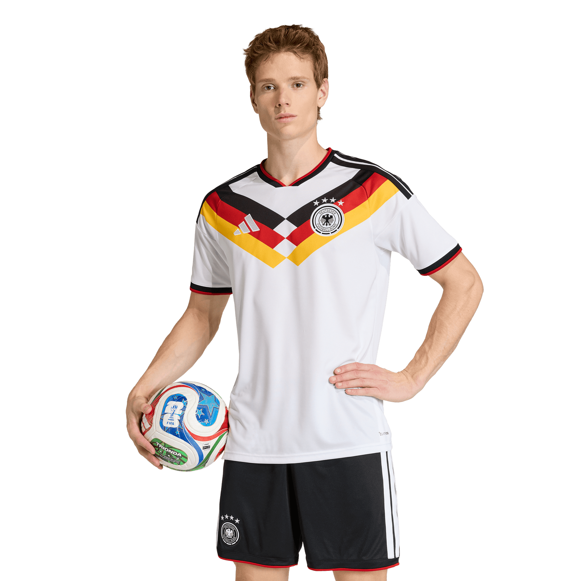 חולצת כדורגל גרמניה קצרה - גברים