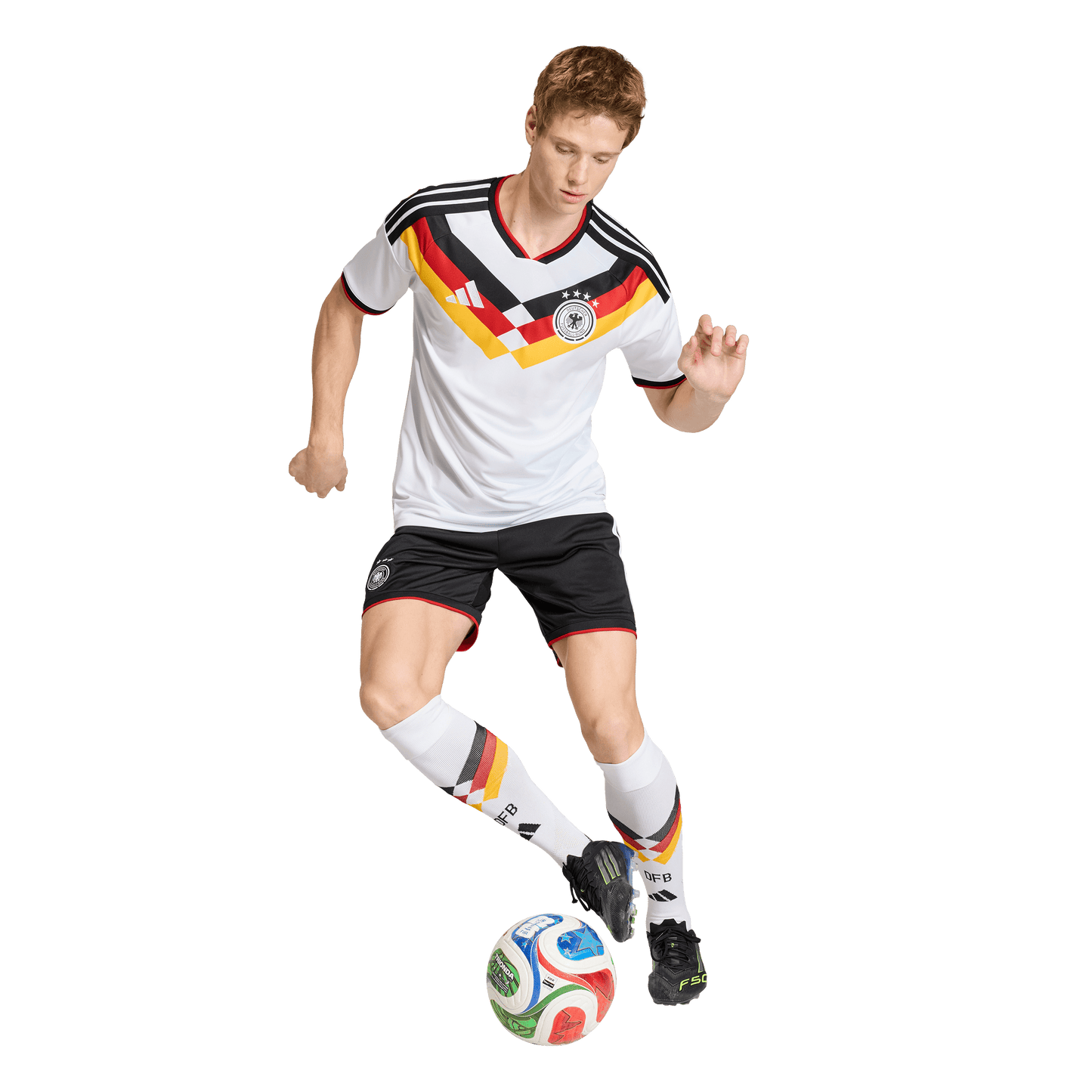 חולצת כדורגל גרמניה קצרה - גברים