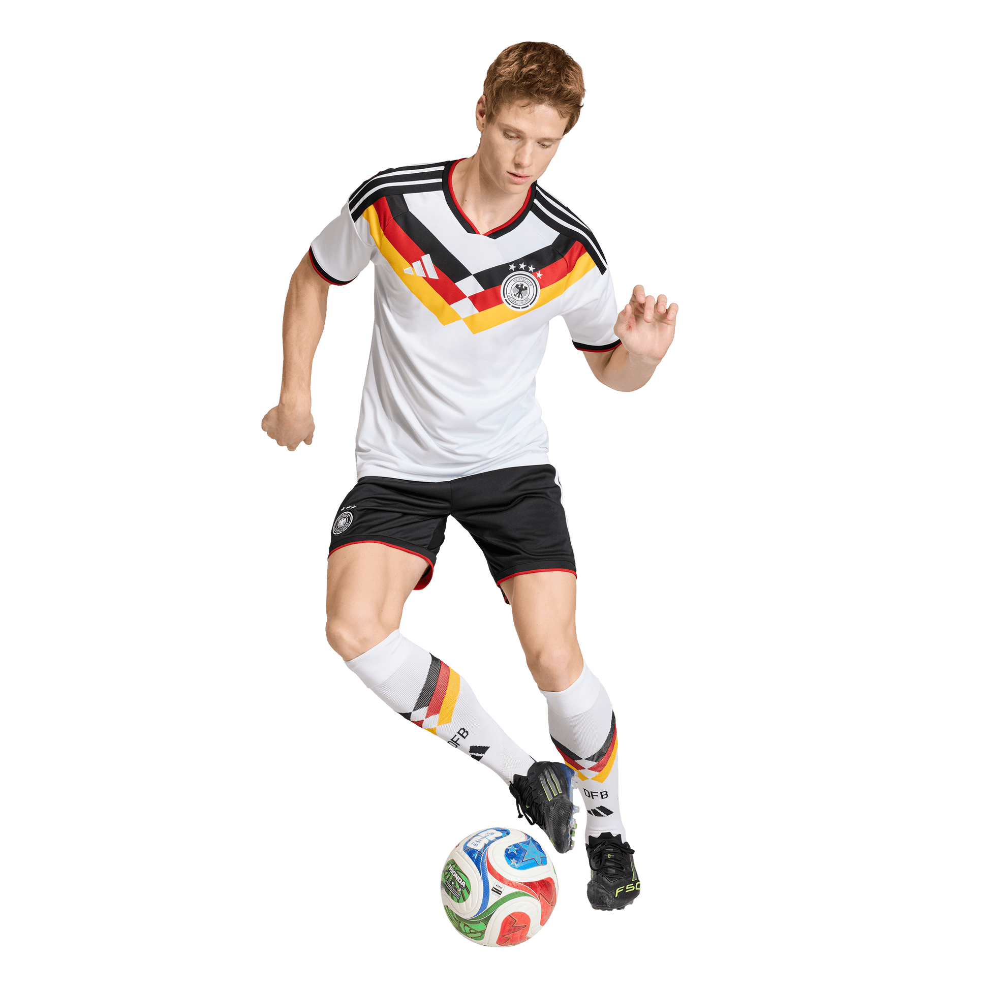 חולצת כדורגל גרמניה קצרה - גברים