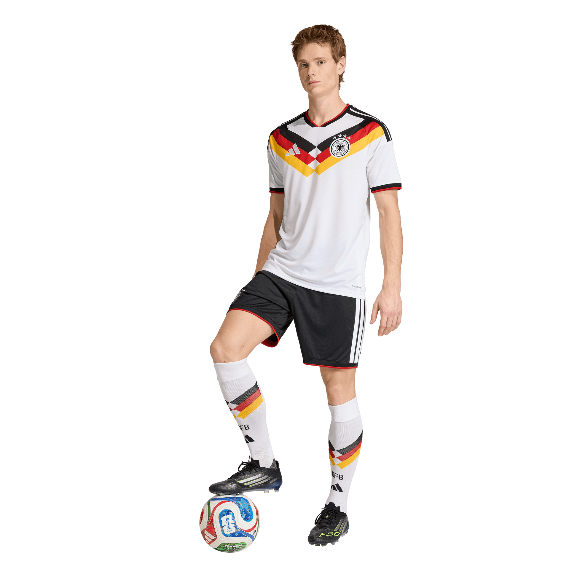 חולצת כדורגל גרמניה קצרה - גברים