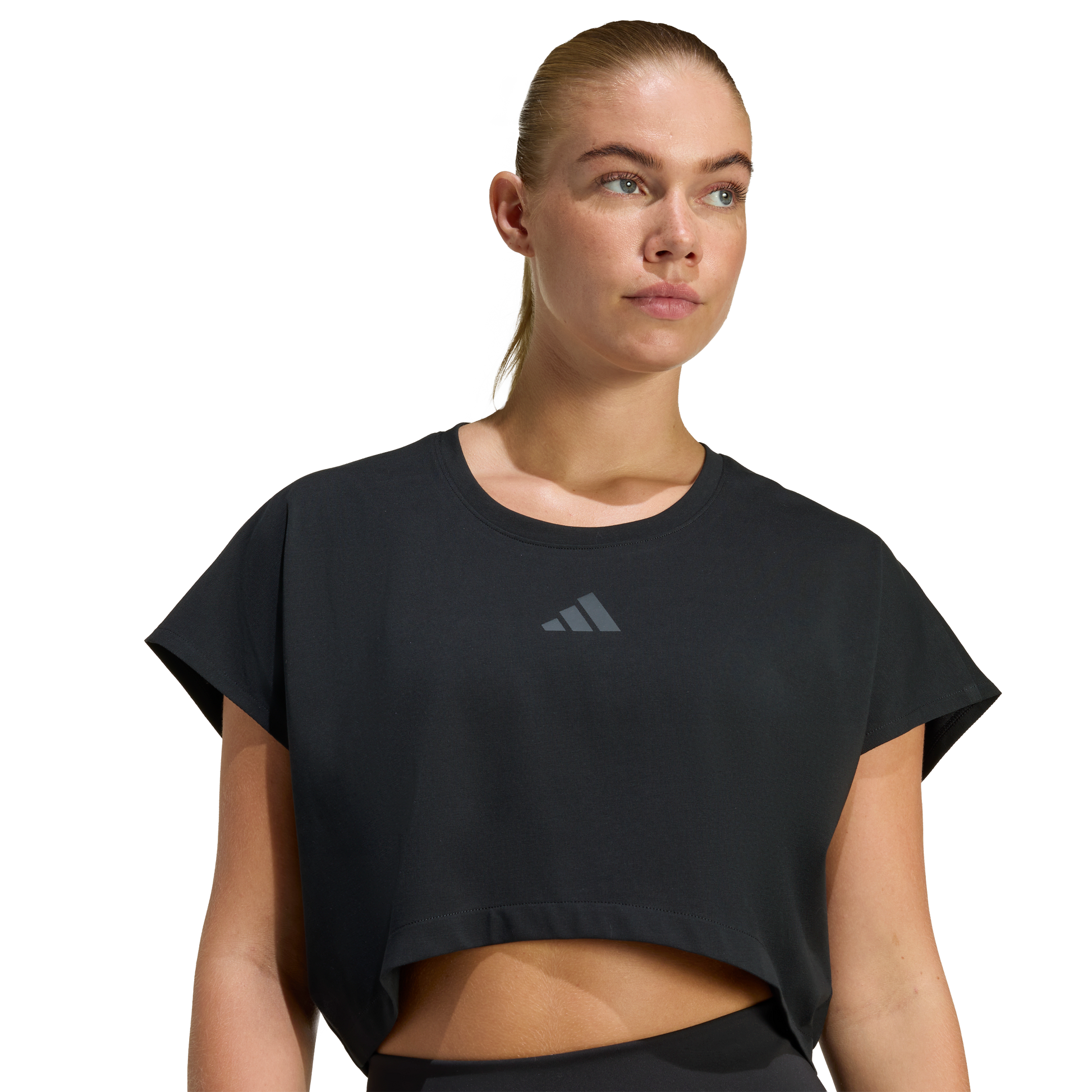 חולצת ספורט קצרה - נשים