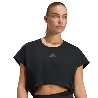 חולצת ספורט קצרה - נשים