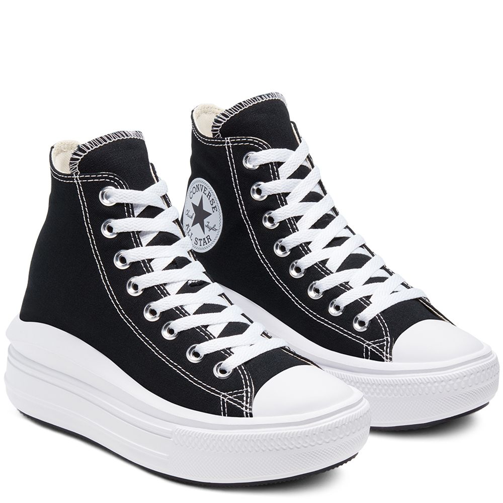 נעלי אולסטאר CHUCK TAYLOR ALL STAR MOVE נשים - שחור