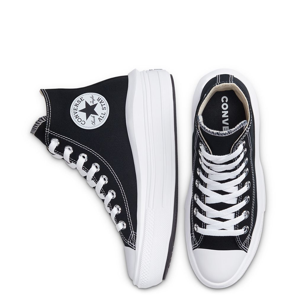 נעלי אולסטאר CHUCK TAYLOR ALL STAR MOVE נשים - שחור
