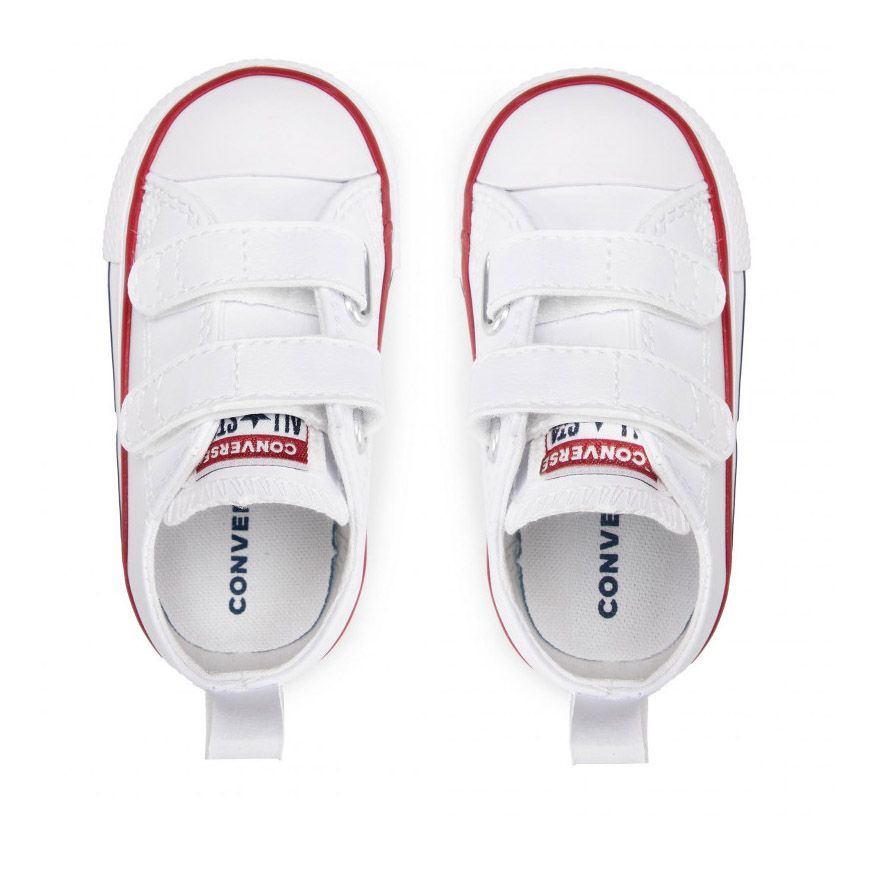 נעלי אולסטאר ALL STAR HOOK AND LOOP ילדים - לבן