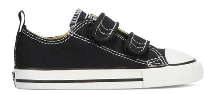 נעלי אולסטאר CHUCK TAYLOR ALL STAR 2V תינוקות - שחור